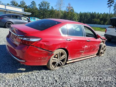 Trzecie zdjęcie samochodu z tyłu: 2017 HONDA ACCORD SPORT SPECIAL EDITION VIN:1HGCR2F19HA038722 - miniatura