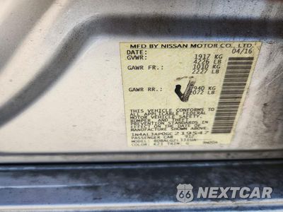 Zdjęcie 12 z 12 samochodu: 2016 NISSAN ALTIMA 2.5 S VIN:1N4AL3AP0GC219547 - miniatura