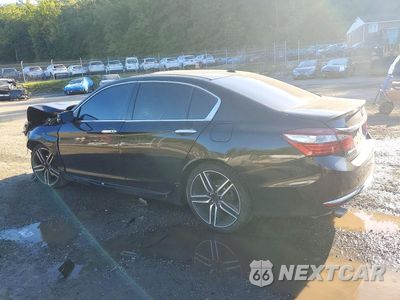 Drugie zdjęcie samochodu z przodu: 2017 HONDA ACCORD TOURING VIN:1HGCR3F99HA022774 - miniatura