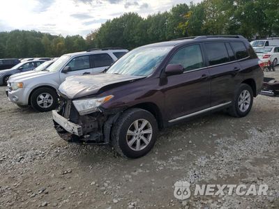 2013 TOYOTA HIGHLANDER PLUS 5TDBK3EH3DS268529 - główne zdjęcie licytacji z USA - miniatura