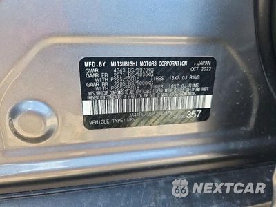 Zdjęcie 13 z 13 samochodu: 2023 MITSUBISHI OUTLANDER SPORT S/SE VIN:JA4ARUAU5PU000978 - miniatura
