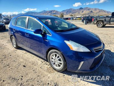 Czwarte zdjęcie samochodu z boku: 2012 TOYOTA PRIUS V THREE VIN:JTDZN3EU9C3142582 - miniatura