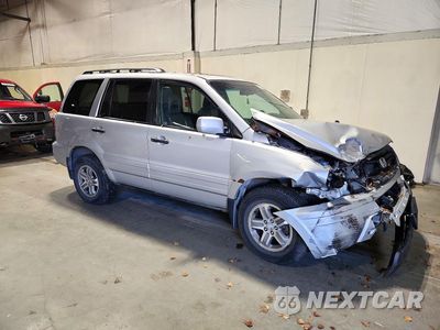 Czwarte zdjęcie samochodu z boku: 2005 HONDA PILOT EXL VIN:2HKYF18595H001665 - miniatura