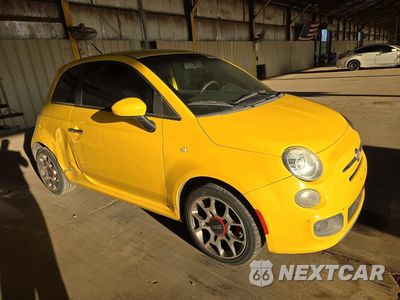 Czwarte zdjęcie samochodu z boku: 2012 FIAT 500 SPORT VIN:3C3CFFBR7CT343278 - miniatura