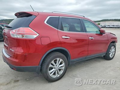 Trzecie zdjęcie samochodu z tyłu: 2016 NISSAN ROGUE SV VIN:KNMAT2MV3GP598048 - miniatura