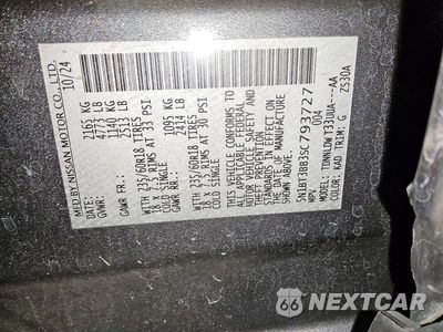 Zdjęcie 12 z 12 samochodu: 2025 NISSAN ROGUE SV VIN:5N1BT3BB3SC793727 - miniatura