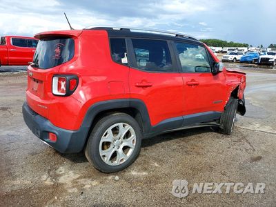 Trzecie zdjęcie samochodu z tyłu: 2016 JEEP RENEGADE LIMITED VIN:ZACCJBDT7GPD07051 - miniatura