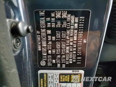 Zdjęcie 13 z 13 samochodu: 2011 KIA SORENTO LX VIN:5XYKTDA29BG110128 - miniatura