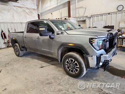 Czwarte zdjęcie samochodu z boku: 2025 GMC SIERRA K2500 SLE VIN:1GT4UME76SF355712 - miniatura