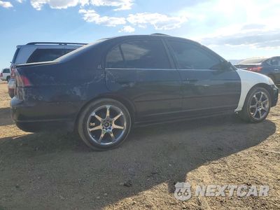 Trzecie zdjęcie samochodu z tyłu: 2002 HONDA CIVIC EX VIN:2HGES26732H535274 - miniatura