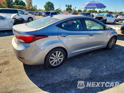 Trzecie zdjęcie samochodu z tyłu: 2014 HYUNDAI ELANTRA SE VIN:KMHDH4AE7EU153675 - miniatura