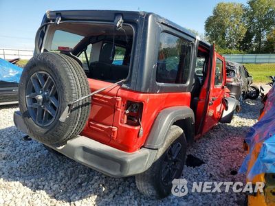 Trzecie zdjęcie samochodu z tyłu: 2025 JEEP WRANGLER SPORT VIN:1C4PJXDN7SW524000 - miniatura
