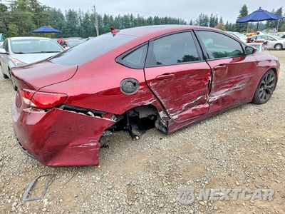 Trzecie zdjęcie samochodu z tyłu: 2015 CHRYSLER 200 S VIN:1C3CCCBG7FN633837 - miniatura
