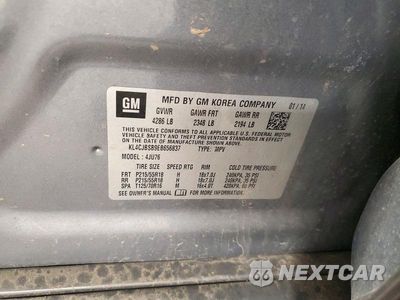 Zdjęcie 13 z 13 samochodu: 2014 BUICK ENCORE CONVENIENCE VIN:KL4CJBSB9EB656837 - miniatura