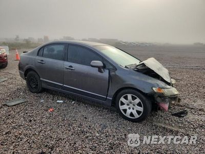 Czwarte zdjęcie samochodu z boku: 2010 HONDA CIVIC LX VIN:2HGFA1F51AH326047 - miniatura