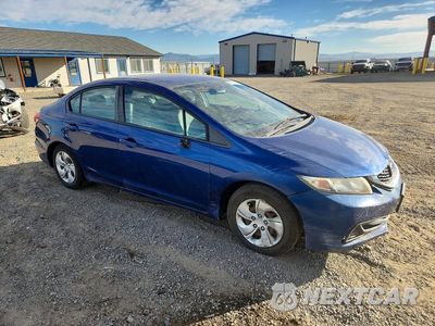 Czwarte zdjęcie samochodu z boku: 2014 HONDA CIVIC LX VIN:19XFB2F57EE259005 - miniatura