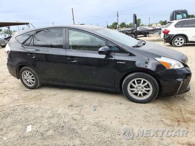 Czwarte zdjęcie samochodu z boku: 2012 TOYOTA PRIUS V THREE VIN:JTDZN3EU0C3058683 - miniatura