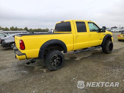 Trzecie zdjęcie samochodu z tyłu: 2005 FORD F250 SUPER DUTY VIN:1FTSW21P65EA43590 - miniatura