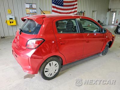 Trzecie zdjęcie samochodu z tyłu: 2024 MITSUBISHI MIRAGE ES VIN:ML32AUHJ3RH024563 - miniatura