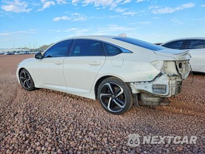 Drugie zdjęcie samochodu z przodu: 2020 HONDA ACCORD SPORT VIN:1HGCV1F31LA086246 - miniatura
