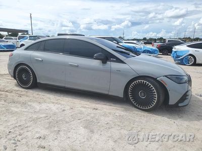 Czwarte zdjęcie samochodu z boku: 2024 MERCEDES-BENZ EQE SEDAN AMG EQE 4MATIC+ VIN:W1KEG5DB0RF044669 - miniatura