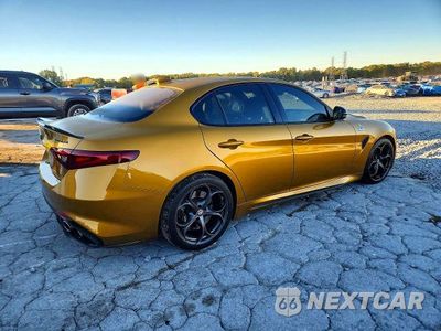 Trzecie zdjęcie samochodu z tyłu: 2021 ALFA ROMEO GIULIA QUADRIFOGLIO VIN:ZARFAMEV7M7650370 - miniatura
