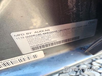 Zdjęcie 12 z 12 samochodu: 2014 AUDI A4 PREMIUM VIN:WAUBFAFL6EN022462 - miniatura