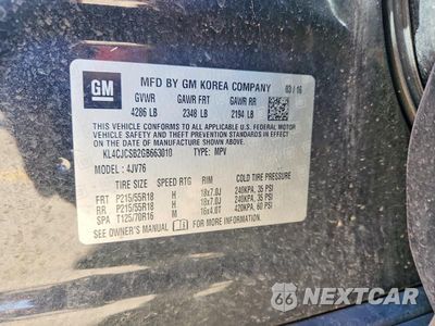 Zdjęcie 13 z 13 samochodu: 2016 BUICK ENCORE VIN:KL4CJCSB2GB663010 - miniatura