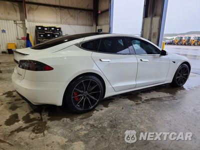 Trzecie zdjęcie samochodu z tyłu: 2020 TESLA MODEL S VIN:5YJSA1E45LF392180 - miniatura