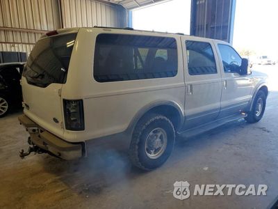 Trzecie zdjęcie samochodu z tyłu: 2001 FORD EXCURSION LIMITED VIN:1FMNU42F71EA48596 - miniatura