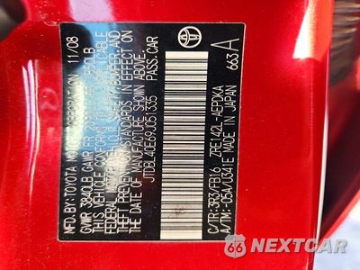 Zdjęcie 12 z 12 samochodu: 2009 TOYOTA COROLLA LE VIN:JTDBL40E69J051335 - miniatura