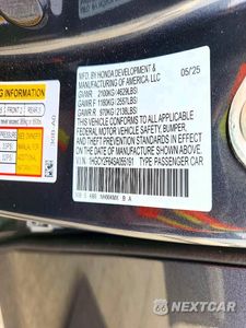 Zdjęcie 12 z 12 samochodu: 2025 HONDA ACCORD HYBRID EXL VIN:1HGCY2F64SA055191 - miniatura