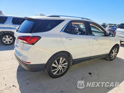 Trzecie zdjęcie samochodu z tyłu: 2022 CHEVROLET EQUINOX PREMIER VIN:3GNAXNEV7NS246200 - miniatura