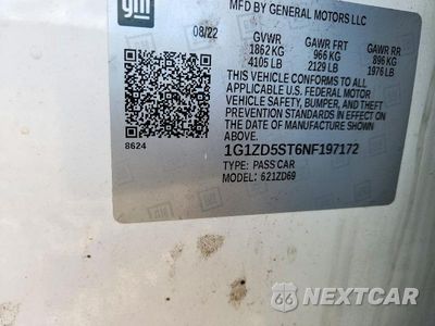 Zdjęcie 12 z 12 samochodu: 2022 CHEVROLET MALIBU LT VIN:1G1ZD5ST6NF197172 - miniatura