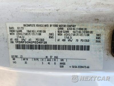 Zdjęcie 12 z 12 samochodu: 2023 FORD F350 SUPER DUTY VIN:1FDRF3GN2PED49128 - miniatura