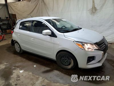 Czwarte zdjęcie samochodu z boku: 2024 MITSUBISHI MIRAGE ES VIN:ML32AUHJXRH038511 - miniatura
