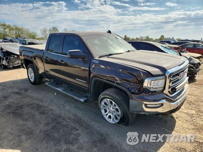Czwarte zdjęcie samochodu z boku: 2016 GMC SIERRA K1500 SLE VIN:1GTV2MEC3GZ159918 - miniatura