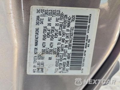 Zdjęcie 12 z 12 samochodu: 2000 TOYOTA TUNDRA SR5 VIN:5TBBT4411YS057321 - miniatura