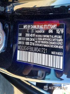 Zdjęcie 12 z 12 samochodu: 2020 MERCEDES-BENZ A 220 4MATIC VIN:WDD3G4FB8LW041721 - miniatura