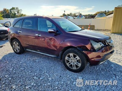Czwarte zdjęcie samochodu z boku: 2007 ACURA MDX TECHNOLOGY VIN:2HNYD28427H521473 - miniatura