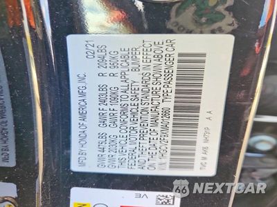 Zdjęcie 12 z 12 samochodu: 2021 HONDA ACCORD TOURING VIN:1HGCV2F9XMA012660 - miniatura