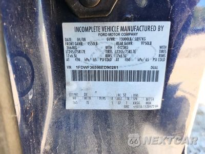 Zdjęcie 13 z 13 samochodu: 2008 FORD F350 SUPER DUTY VIN:1FDWF36598ED90281 - miniatura