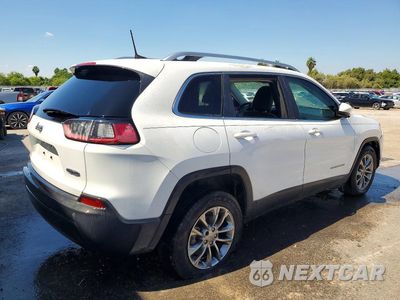 Trzecie zdjęcie samochodu z tyłu: 2021 JEEP CHEROKEE LATITUDE PLUS VIN:1C4PJLLB3MD220922 - miniatura