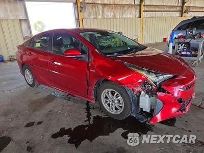 Czwarte zdjęcie samochodu z boku: 2017 TOYOTA PRIUS TWO VIN:JTDKBRFU4H3544299 - miniatura