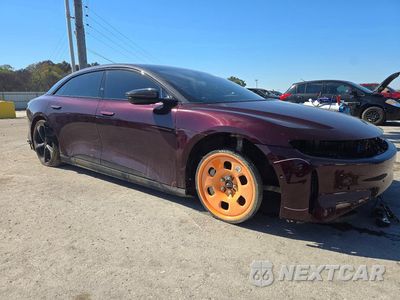 Czwarte zdjęcie samochodu z boku: 2025 LUCID MOTORS AIR GRAND TOURING VIN:50EA1GBA5SA002559 - miniatura