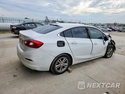 Trzecie zdjęcie samochodu z tyłu: 2018 CHEVROLET CRUZE LT VIN:1G1BE5SM8J7191241 - miniatura