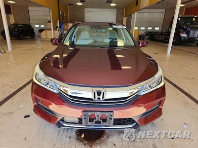 Piąte zdjęcie samochodu w środku: 2017 HONDA ACCORD TOURING VIN:1HGCR3F90HA012327 - miniatura
