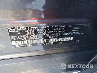 Zdjęcie 14 z 14 samochodu: 2023 TOYOTA RAV4 LE VIN:2T3H1RFVXPW241416 - miniatura
