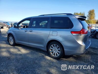 Drugie zdjęcie samochodu z przodu: 2012 TOYOTA SIENNA XLE 7-PASSENGER VIN:5TDDK3DC8CS049031 - miniatura