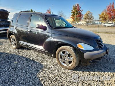 Czwarte zdjęcie samochodu z boku: 2001 CHRYSLER PT CRUISER VIN:3C8FY4BB01T312931 - miniatura